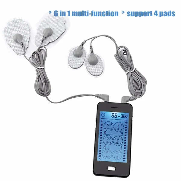 Sunmas FDA цифровой 2 в 1 EMS беспроводной электрод массаж спины автомат для пояснично-крестцовый радикулит спондилез