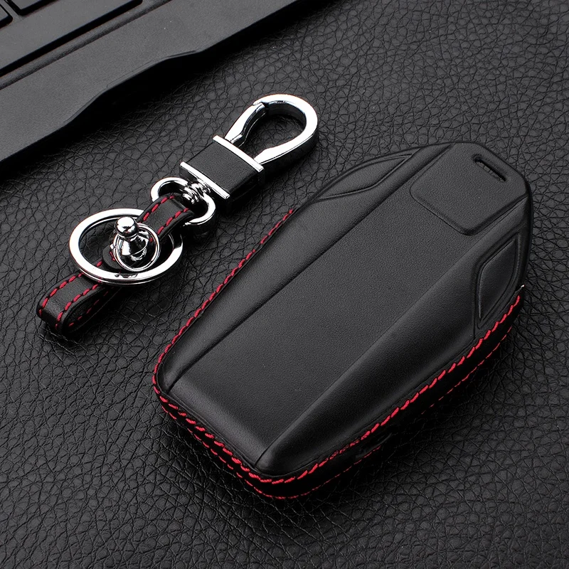 4D Big car key case cover with holder 730i 740i 750i 760 i8 Car Remote Key with Screen Display