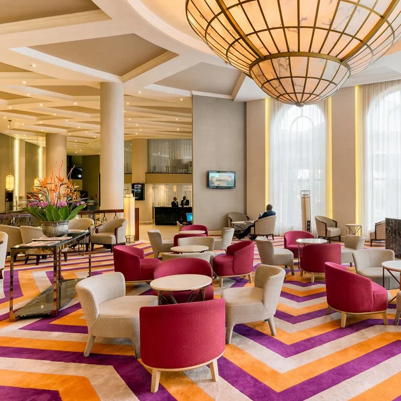 Banquet Hall Carpet 5 Star Hotel Carpet Lobby Wall to Wall Hotel Room Carpet