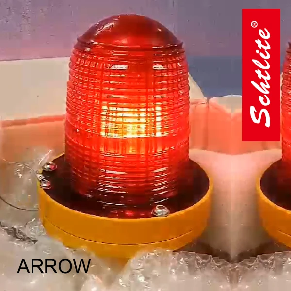 
ARROW 7 Wholesale Airport Warning Blue Glass Diffuser Led Obstruction Light 