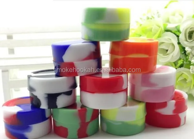 Non-stick food e cig wax silicone case small silicone case