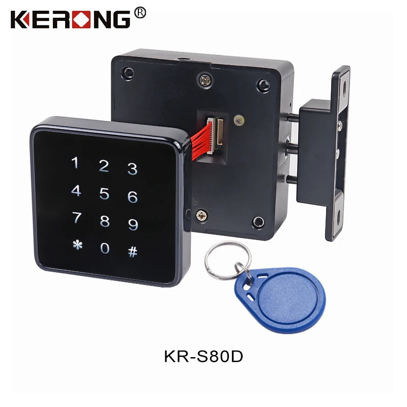 KERONG RFID Card Password Sauna Cabinet Locker Lock KR-S80