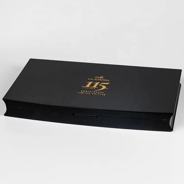 High Quality Wholesale Custom Luxury Cigar Boxes high gloss piano lacquer humidor