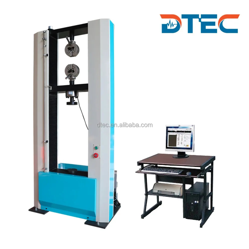 DTEC DDW-50 Electronic Universal Testing Machine,50KN,Computer Controlled,Standard claws for Tensile,Compressing and bending