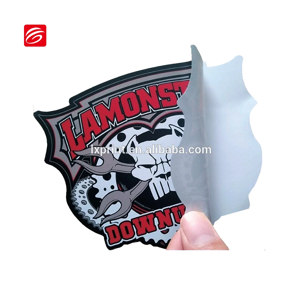 Custom Printed Adhesive Sticker Label Sheet, Adhesive Vinyl Sticker, Adhesive PVC Label Sticker Printing