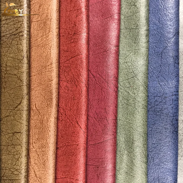 wholesale faux leather suede knitted upholstery sofa fabric