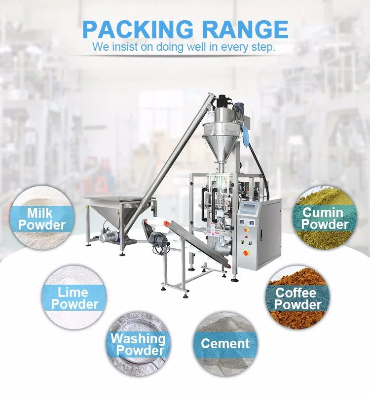 1kg Automatic Borax Powder Chemical Powder Industrial Powder Pouch Multi-function Packing Machine