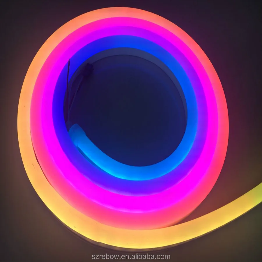 Pixel led 60LEDs 5V Neon Flex Digital Programmable dmx rgb led tube