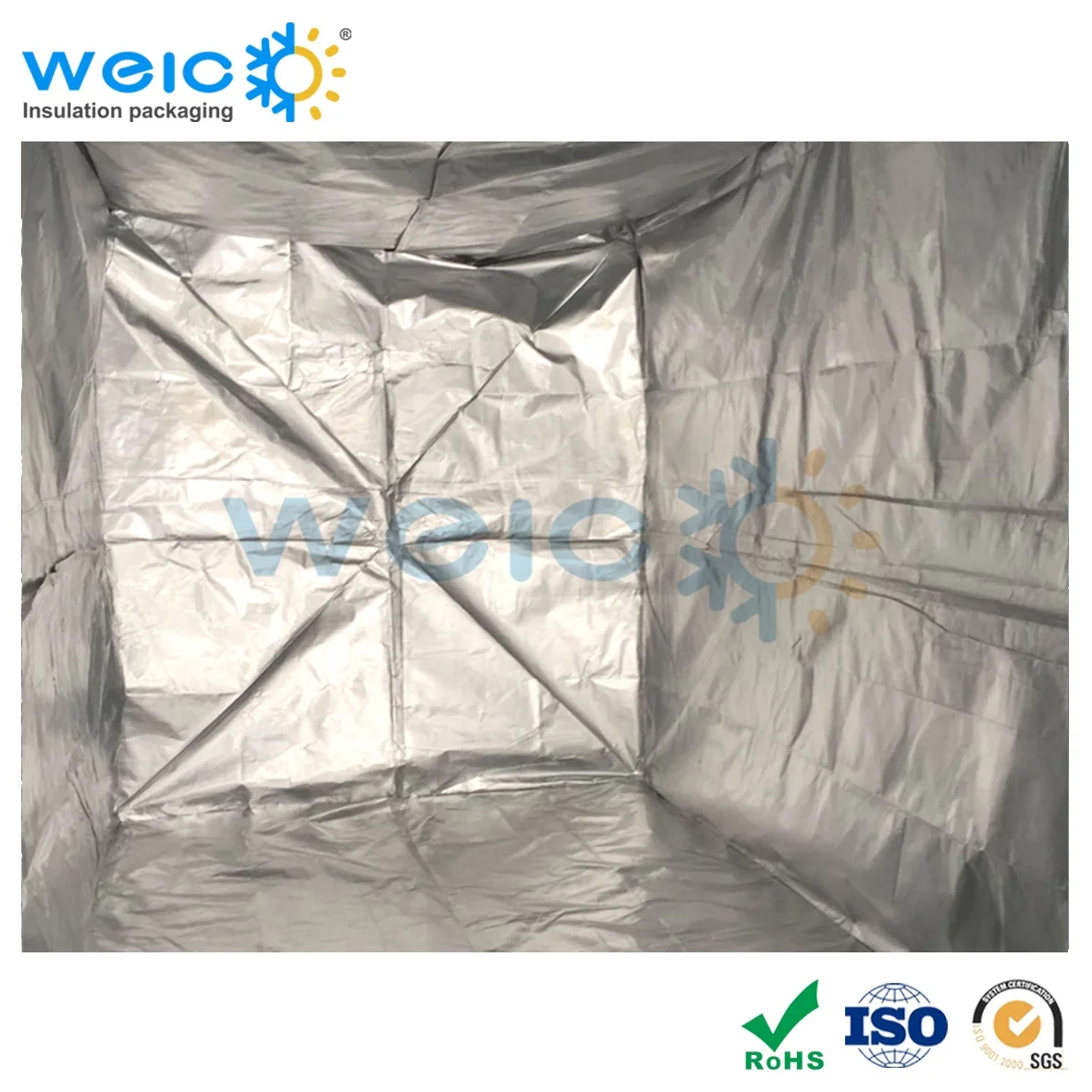 Aluminum Foil Thermal Insulated Cargo Container Liner to keep good condition