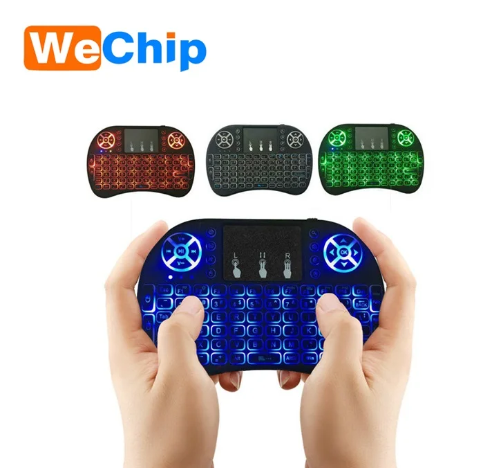 
Mini I8 with 3 color Wireless Gaming Keyboard Black Fly Mouse Remote Control Touchpad For Android Tv Box Pc Game Keyboard 