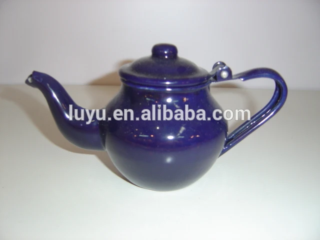 High quality 9-12cm enamel small round water kettle