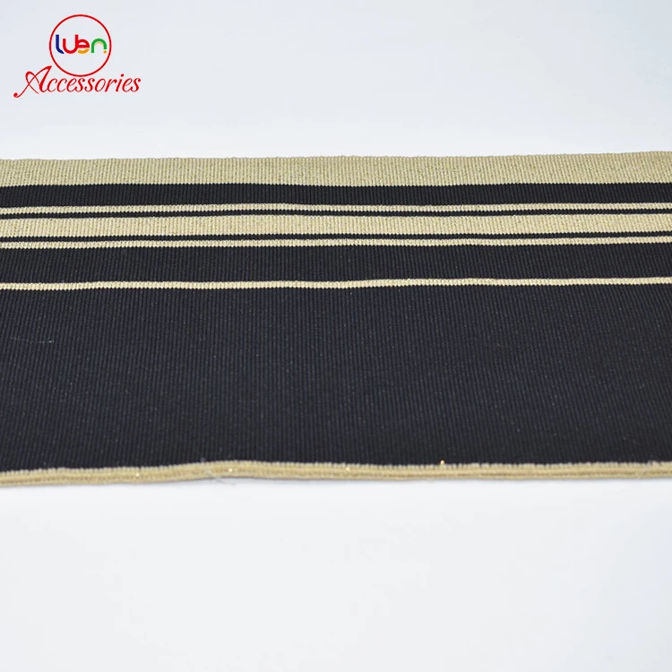 1*1  5cm design organic rib fabric