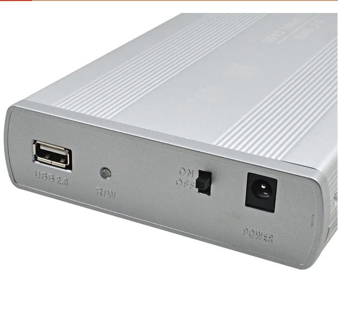 New 3.5 inch USB 2.0 SATA External HDD HD Disk Hard Drive Enclosure Case Cover External Storage Box