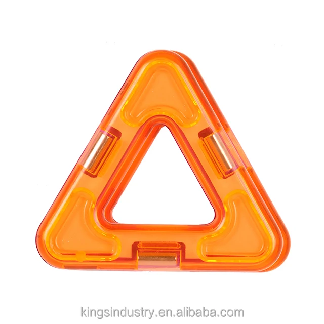 
 Магнитные строительные кубики треугольной формы оптом, строительные игрушки, развивающие игрушки  