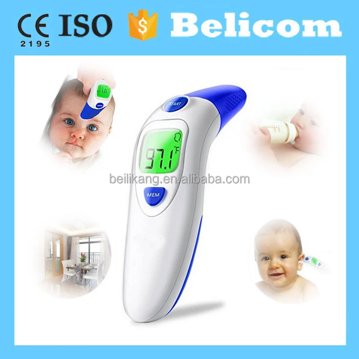 Hot Sales Medical Infrared Digital Forehead Non-Contact Ear Temperature Thermometers With Ce