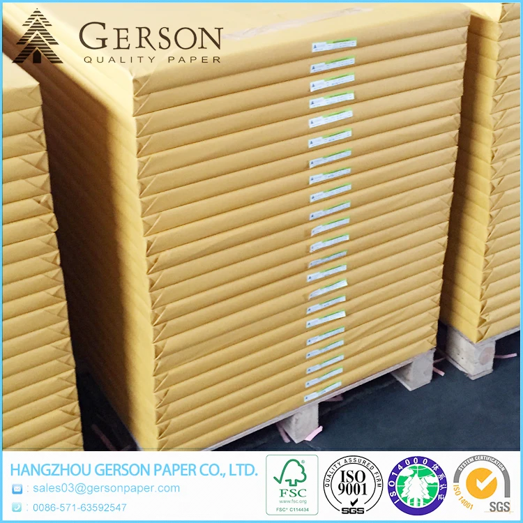 
Gram 230-450gsm Recyclable One Side White Coated Duplex Paper with Grade AAA 