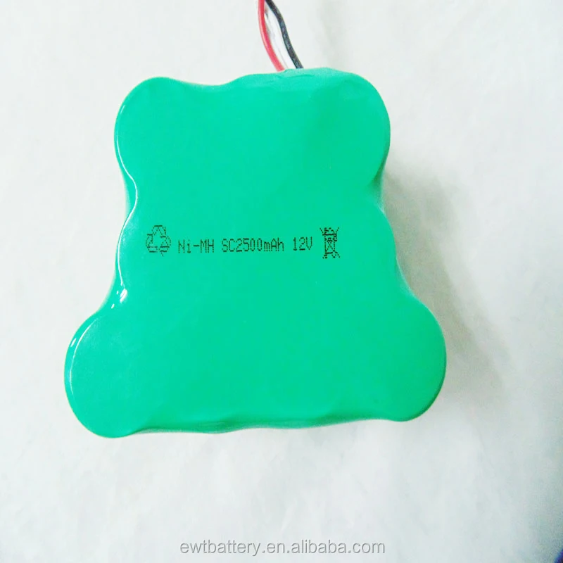 Hot sale ni-cd NIMH 7.2V 10.8V 14.4V SC aa 1000mah 380t robot battery pack for sweep/mopping robot cleaner battery