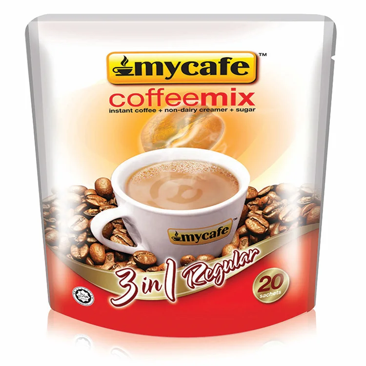 Wholesale Mycafe Brand 3 in 1 15 Sachets Instant Chocolate Drink Mix