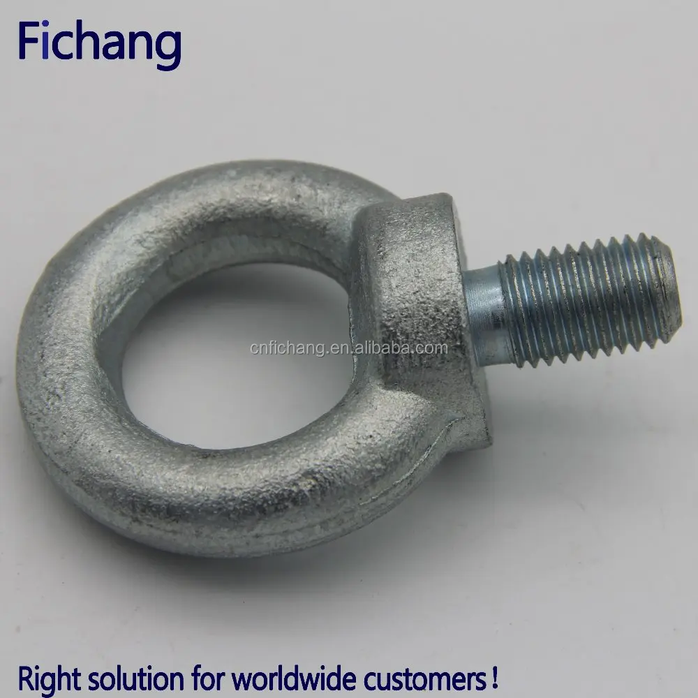 
Zinc plated lifting eye bolt and hilti m3 anchor m16 