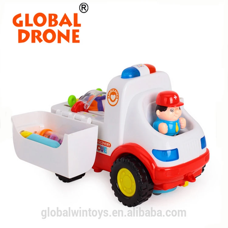 HUILE 836 doctor ambulance educational kid toy early learning whole kit funny brinquedos best gift for kids