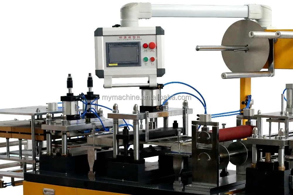 Professional Made Paper Cup Cover,Thermoforming Plastic Lid Machine