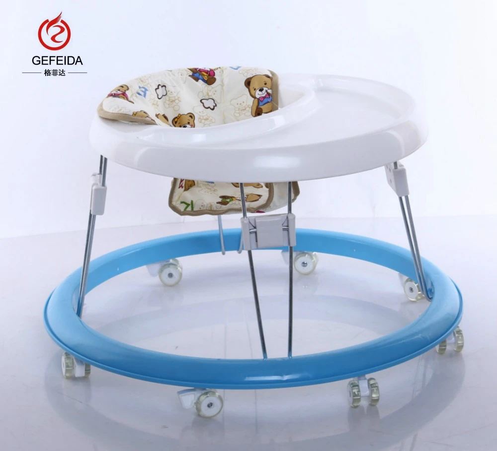 GFD Stainless Steel Frame Material Round Baby Walker New Model 2017