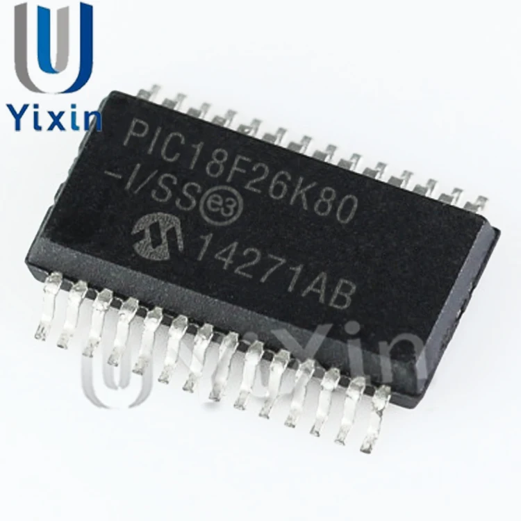 New and Original PIC18F26K80-I/SS PIC18F26K80-I PIC18F26K80 Microcontroller IC Integrated Circuit SSOP28
