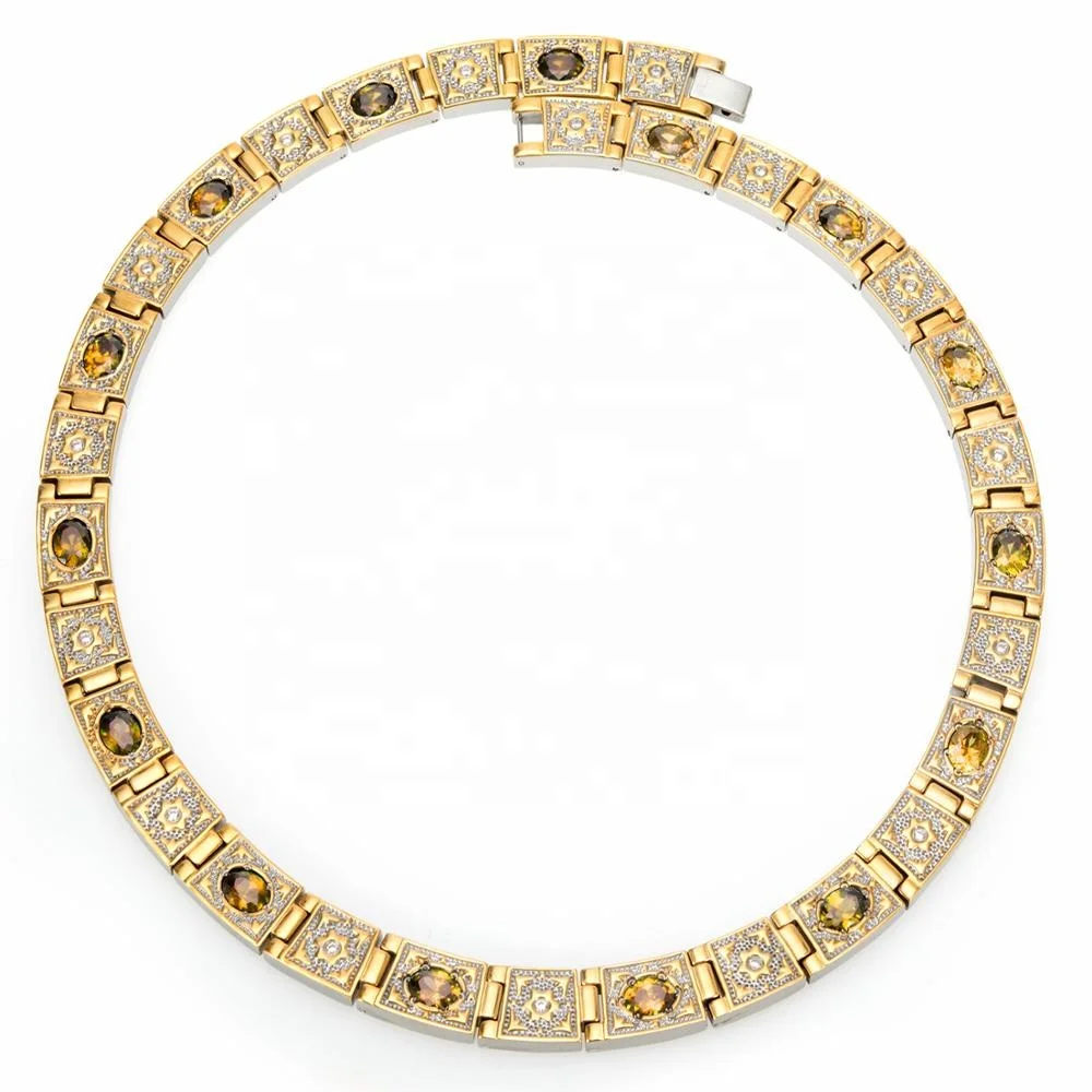 
Wollet Fashion Jewelry Wholesale Gold Plated Four In One Health Energy Bio Magnetic Titanium Necklace With Crystal &nbsp; &nbsp; &bull; Wollet Official Website:www.wollet-jewellry.com