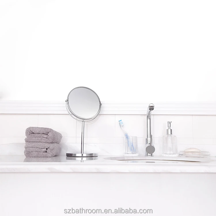 2 Way Cosmetic Mirror With Handle Online Mirror to See Yourself