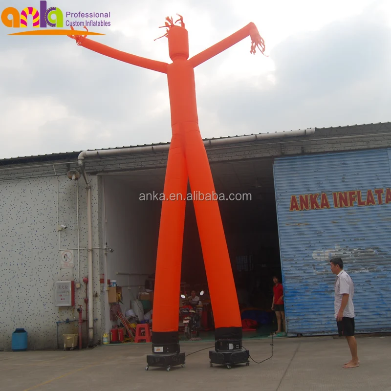 Custom 2 legs inflatable sky dancer Inflatable advertising air dancer with blower