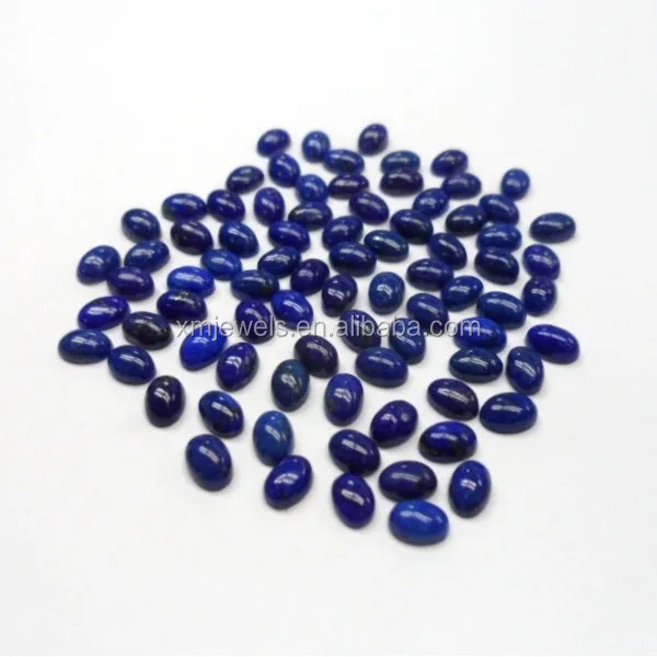 
Wholesale Gemstone Afghanistan Lapis Lazuli Oval Cabochons 4x6mm 