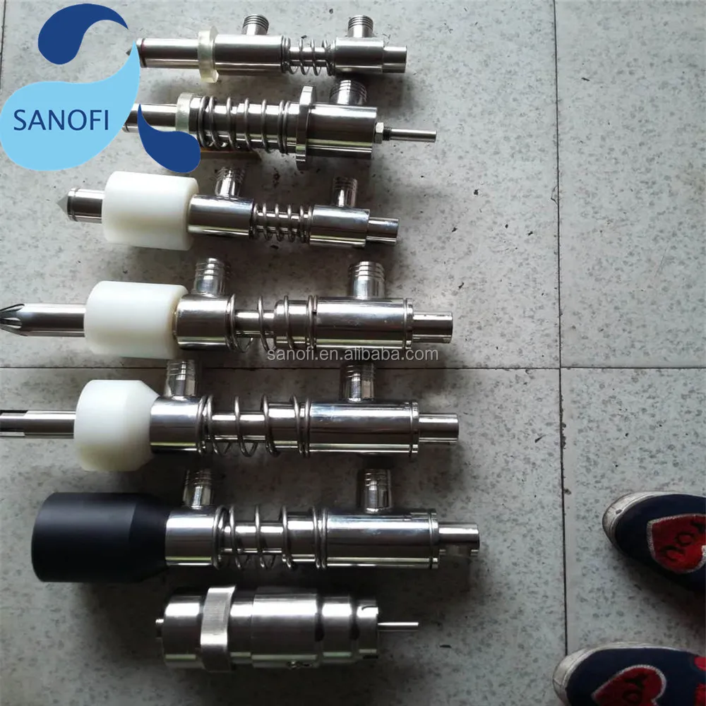 water/carbonated drink/juice filling machines filling nozzles, spare parts for filling machine