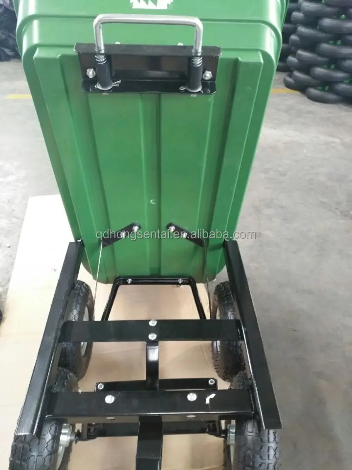 TC2135 TC2145 Four 4 Wheel Plastic Garden Carts Trolley