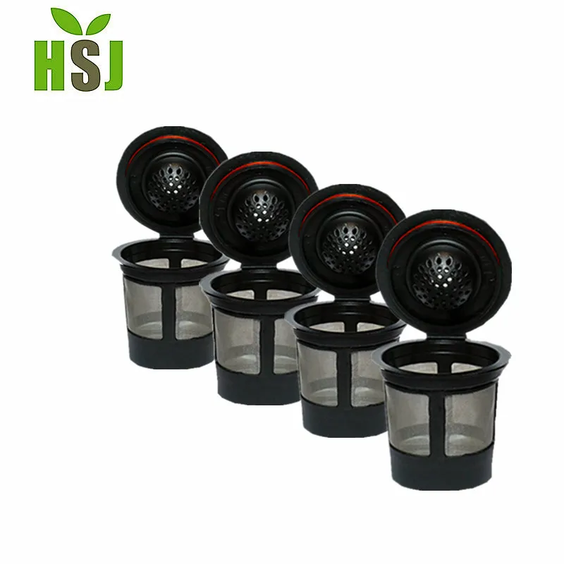 Hot sales keurig 1.0 & 2.0 k cup reusable coffee filter 6 pcs / box