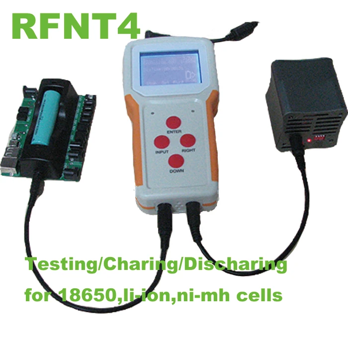 Poloso charge discharge test capacity voltage resistance 18650 battery tester