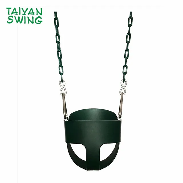 Garden EVA Full Bucket Toddler Swing Seat with Plastic Chain
