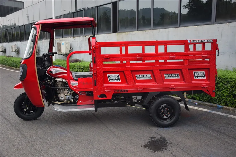Driver cabin Cargo Truck three wheels motorcycles price in Chili, Colombia,Peru