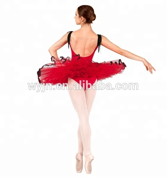 Professional Adult Female Red Performance Ballet Tutu Dresses/Ballet Dress Woman Dance