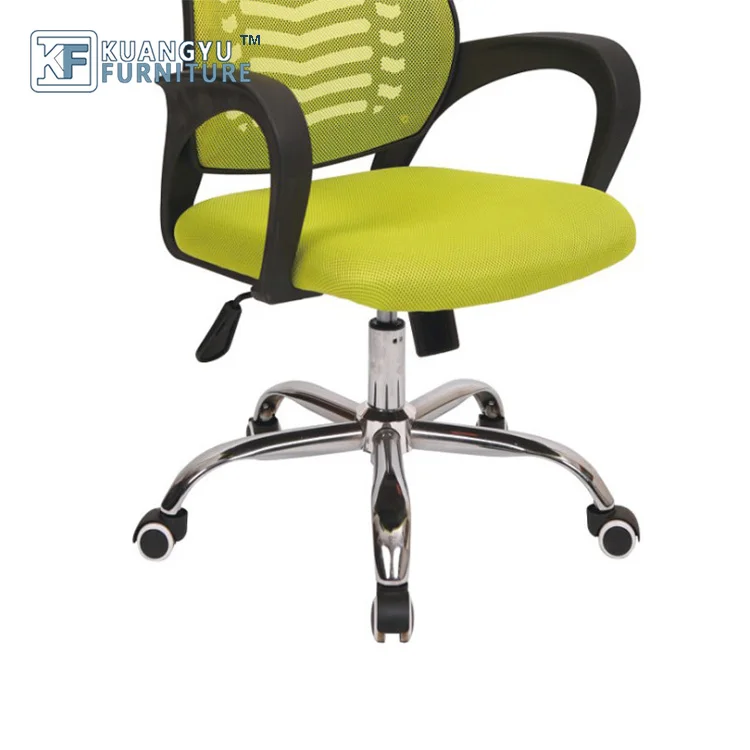New color mid-back plastic office swivel PU Leather Office Executive Chair Wide Seat Ergonomic Computer Chair