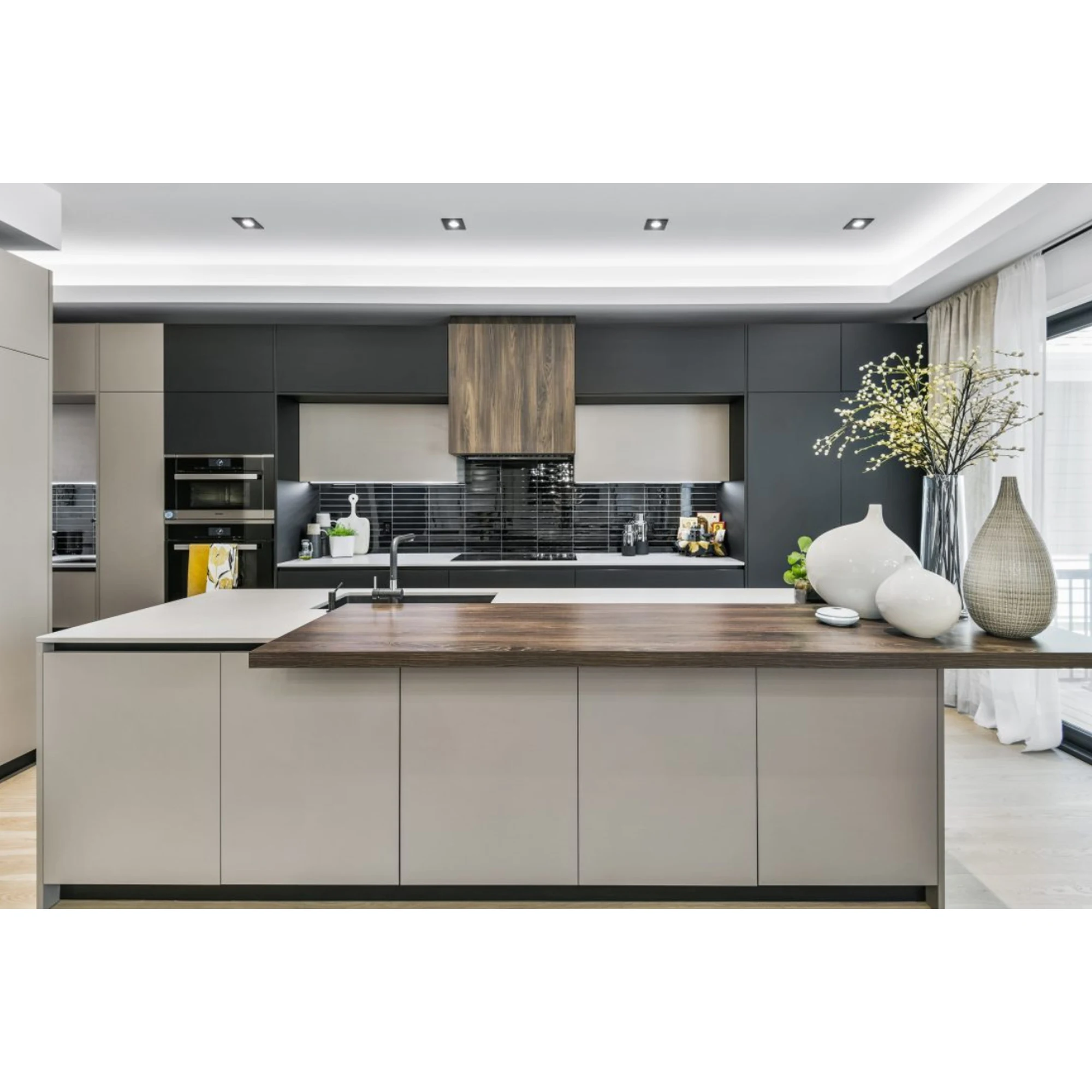 NICOCABINET  Best Natural Colored Wood Kitchen Cabinets Design Style