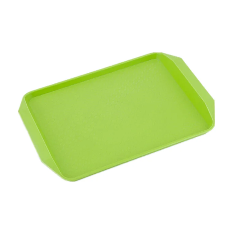 Wholesale plastic KFC canteen food serving trays hospital food tray Airline food trays