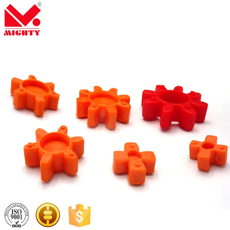 Stainless Steel or Steel GR/GE/GS Rotex Flexible Jaw Coupling with PU Spider Element GR28 GR38 GR42 GR48 GR55 GR65 GR75 GR90