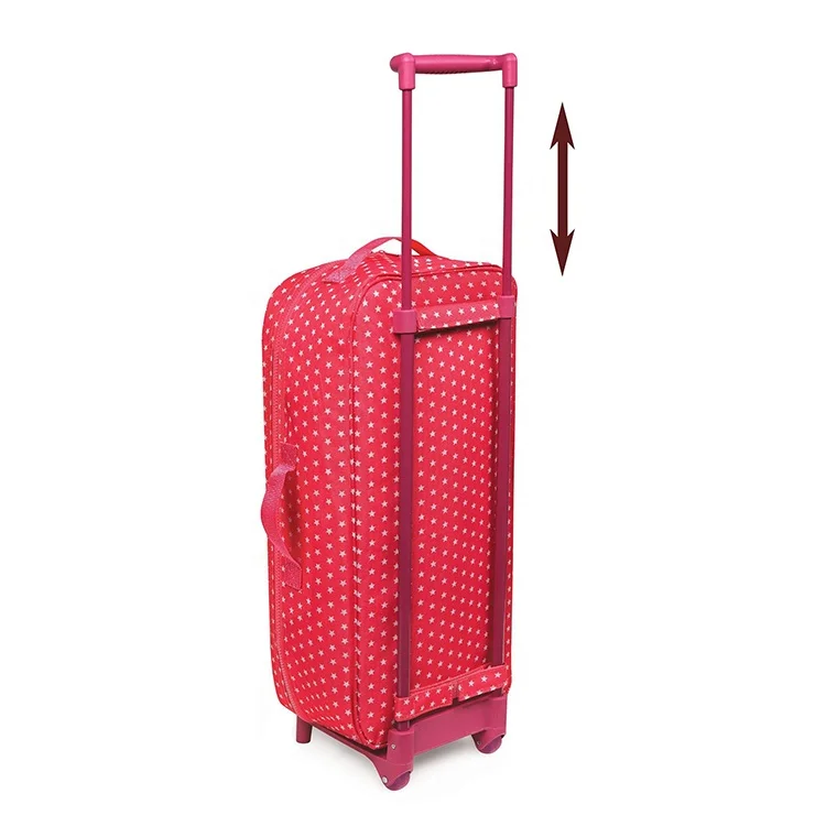 Doll Case for 18-inch doll kids  Storage Travel Carrier Suitcase Great Fit for American my  Girls Doll