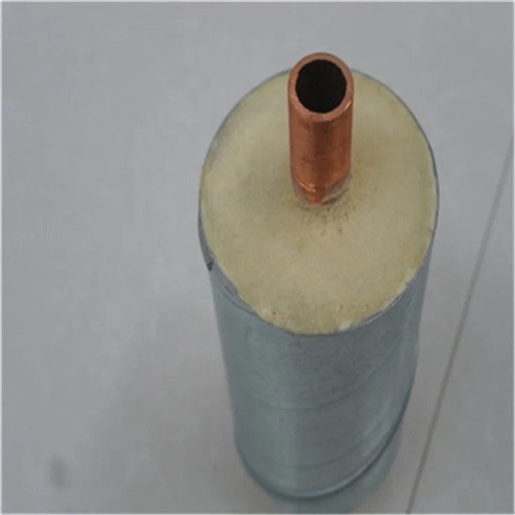 Накладные, маленького размера, круглой формы с диаметром 32 мм полиуретановая воздушная труба изоляция труб для кондиционирования воздуха