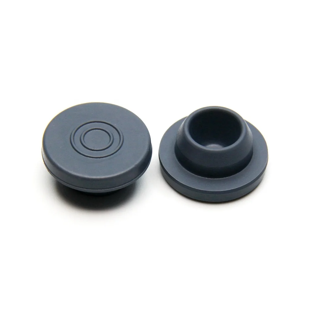20mm Vials Caps Seal Butyl Rubber Stoppers with RFS Packing