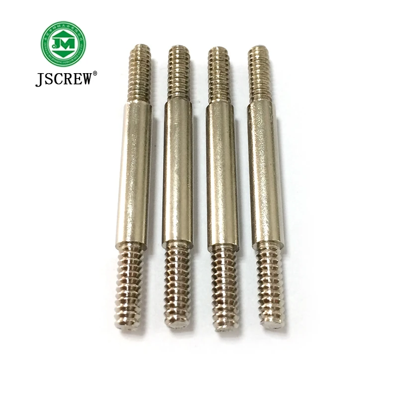 m6 good quality double sided headless wood screw