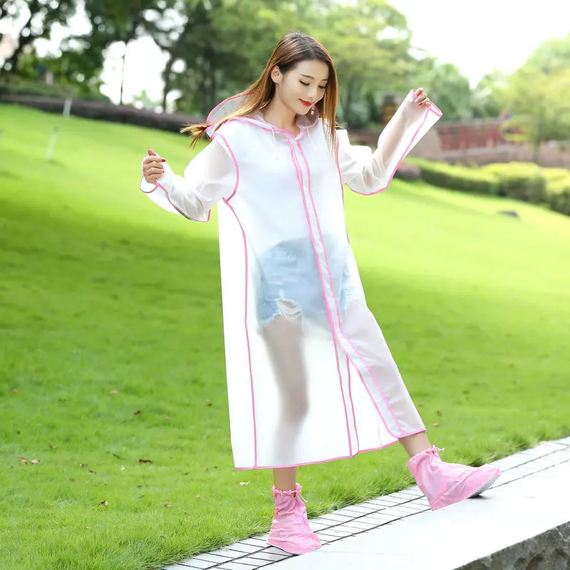 
waterproof eva adult plastic raincoats 