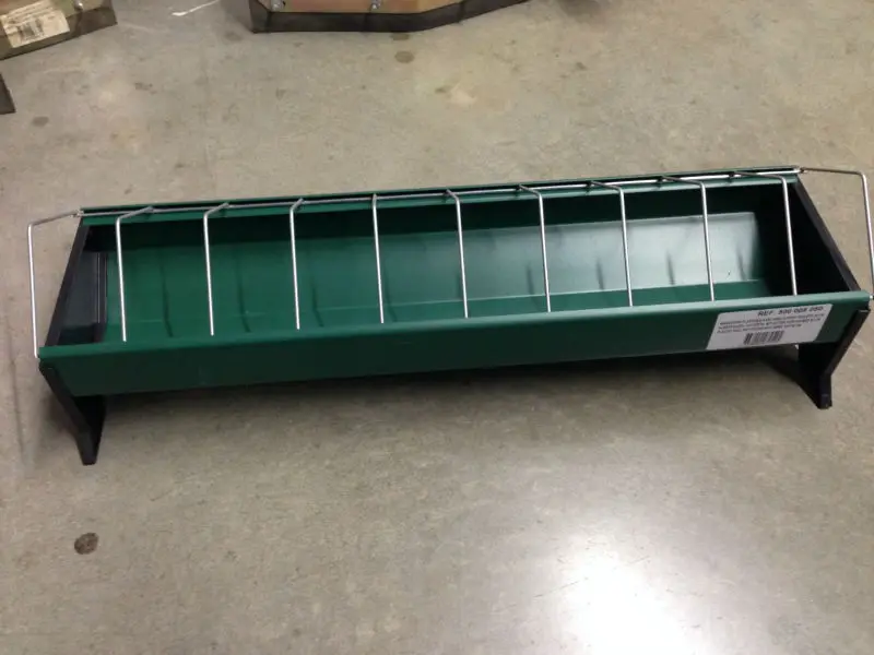 Aluminium and Galvanised Chicken Feeder For Sale