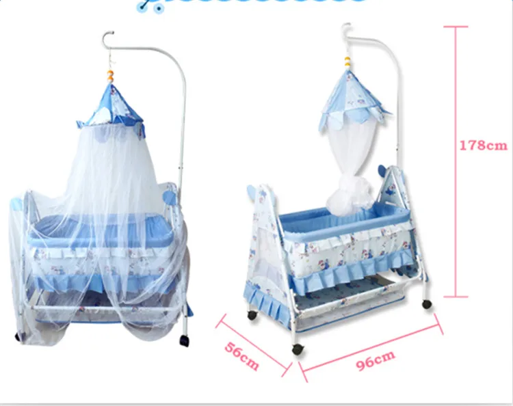 877 детская мебель тканевый материал и кроватка мягкая текстильная с москитной сеткой