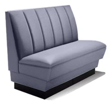 
Interstate Booth with Channel Back Pattern restaurant booth seating horizon back side sofa 